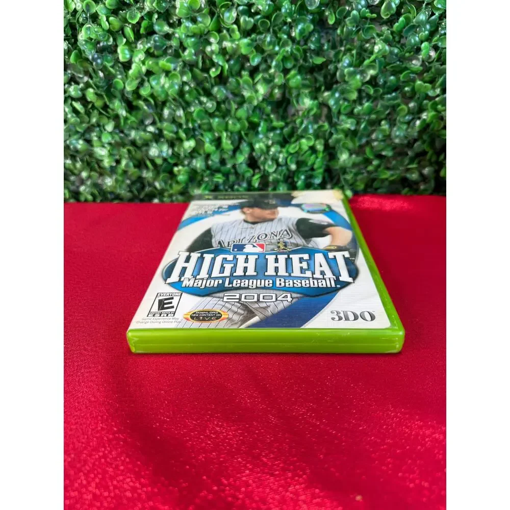 High Heat Major League Baseball 2004 video game for the Xbox console Video Game